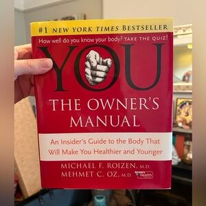 Red 'YOU: The Owner's Manual' Book